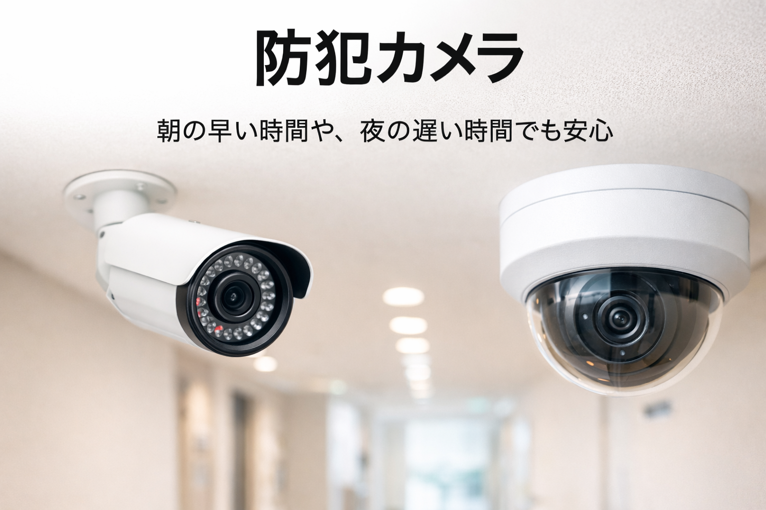 久留米駅前自習室の防犯カメラ